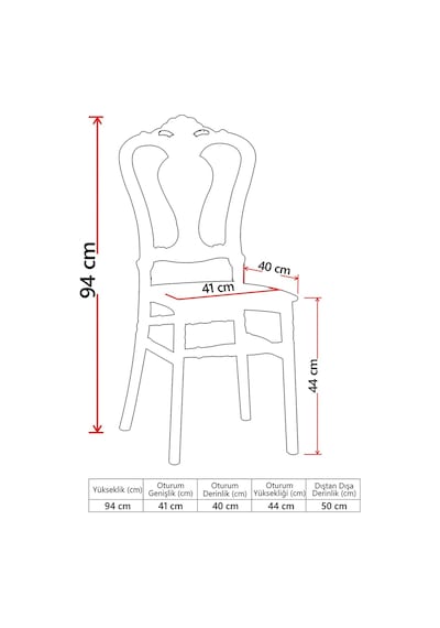 2 Adet Carisma Beyaz Pratik Sandalye / Balkon-bahçe-mutfak