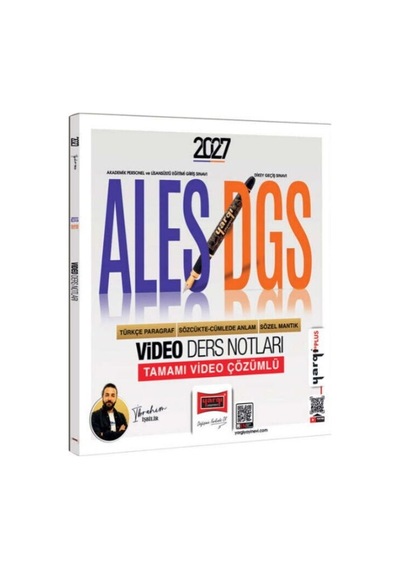 2027 Ales Dgs Türkçe Paragraf Sözcükte Anlam Sözel Mantık Video Ders Notları Yargı Yayınları