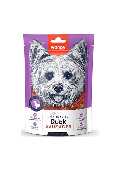 Wanpy Oven Roasted Ördek Etli Sosis Köpek Ödülü 100 Gr 171-30036.01