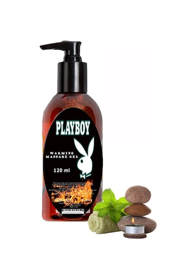 Playboy Massage Oil Warming And Vanilla Fragrances 120 Ml Isıtıcılı Ve Vanilya Kokulu Vücut Masaj Yağı