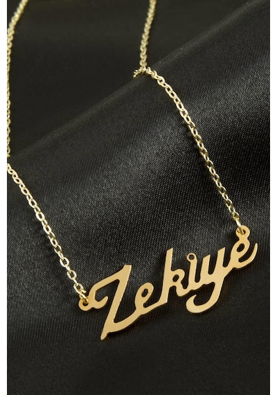 Ilkeshop Zekiye İsimli Kolye -sarı altın