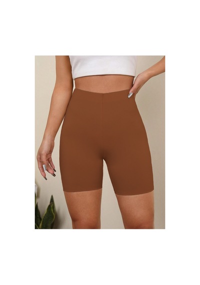 Mistirik Porfy Model Lazer Kesim İz Yapmaz Esnek Şort Kahve Renk 093