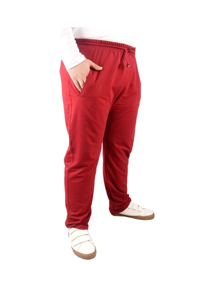 Mode Xl Büyük Beden Erkek Eşofman Altı Classic 2 Ip 11100 Bordo