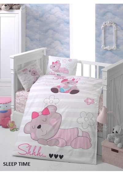 Komfort Home Bebek Uyku Seti %100 Pamuk (Yorgan Ve +2 Yastıklı) (425387479)