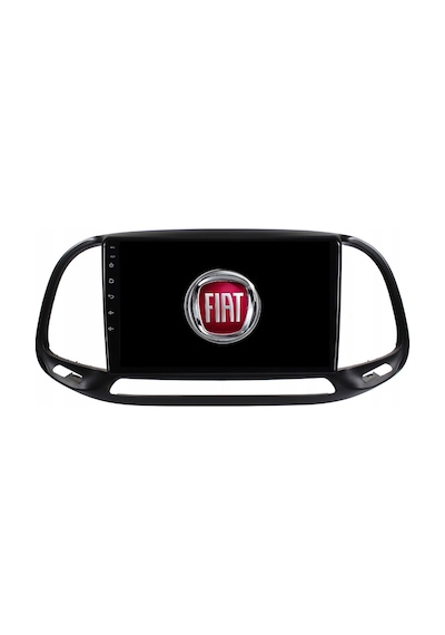Fiat Doblo Araç Multimedya Android Ekran Carplay Navigasyon Double Teyp 4+64 9" 15-21 Black Fımex 9"