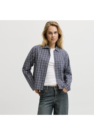 Jack & Jones Kadin Comfort Fit Uzun Kollu Gömlek - Asta - 12299780 Çok Renkli