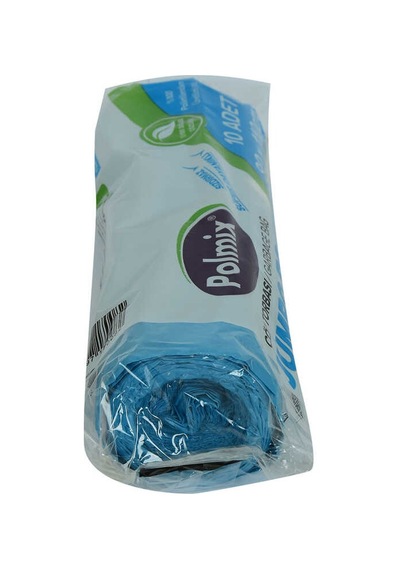 Çöp Torbası Jumbo Boy 80x110cm 220gr 27mikron 90lt Mavi Rulo 10 Adet