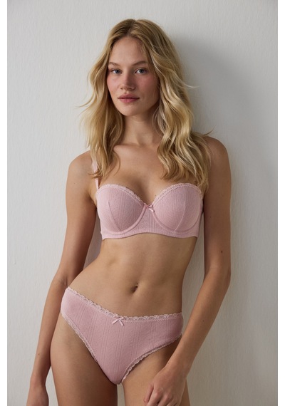 Penti Pembe Pop Up Pointel Sütyen Pembe