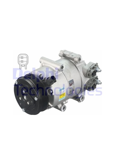 Delphı Cs20323 Klima Kompresörü Ford Fiesta- bmax- courier 10 Ecosport 13 1.5tı - 1.5 Ecoblue Av11 19d629 Ad- av11 19d629 Aa