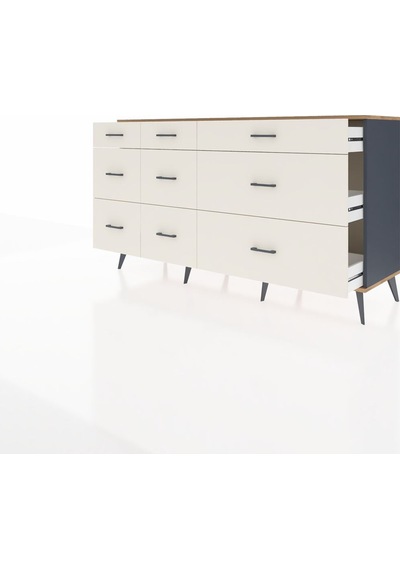 Kronos Konsol 9 Çekmeceli 176x59x99 Antrasit-çam/aytaşı Antrasit-çam/aytaşı Kronos Konsol 9 Çekmeceli 176x59x99 Antrasit-çam/aytaşı Antrasit-çam/aytaşı