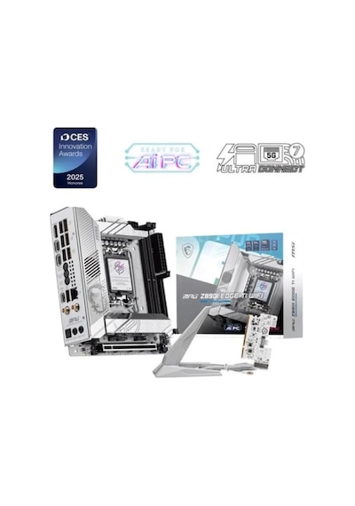 Msı Mpg Z890ı Edge Tı Wıfı7 Ddr5 Hdmı-dp Pcıe 5.0 1851p Mıtx