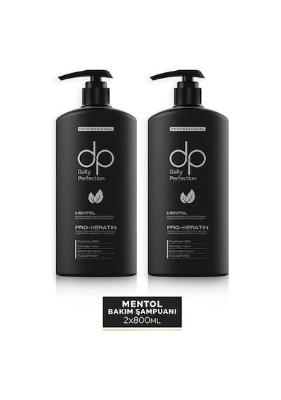 Dp Daily Perfection Şampuan Mentol 800 ML x  2 Adet