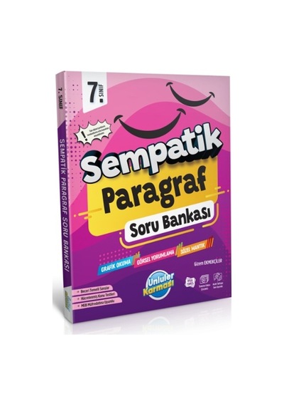 7. Sınıf Paragraf Sempatik Soru Bankası- Ünlüler Karması
