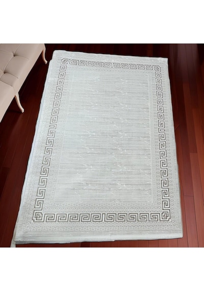 Atlantis %100 Akrilik Sık Dokuma +12 Hav Yükseklikte Kahve Salon Oturma Odası Halısı Kahverengi