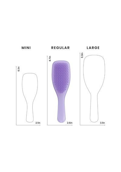 The Ultimate Detangler Naturally Curly Dalgalı & Kıvırcık Saç Fırçası-tarak