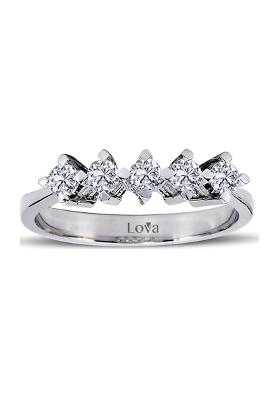 Lova F Renk 0,40 Karat Pırlanta Beştaş Yüzük - 1070065
