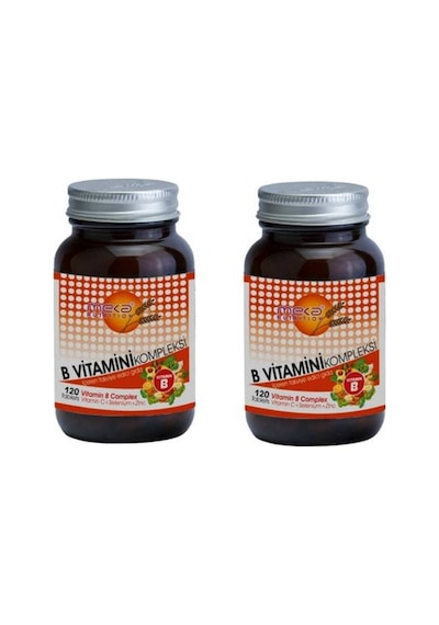 Meka Nutrition B Vitamini Komplex 120 Tablet 2 Kutu