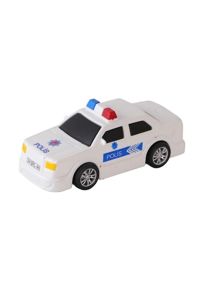 Urt004-07 By Şehrin Kırılmazları Sürmeli Polis Arabası Çok Renkli