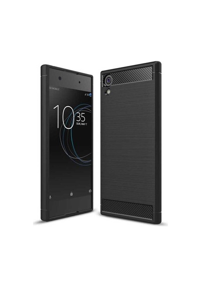 Sony Xperia Xa1 Kılıf Zore Room Silikon Kapak Siyah