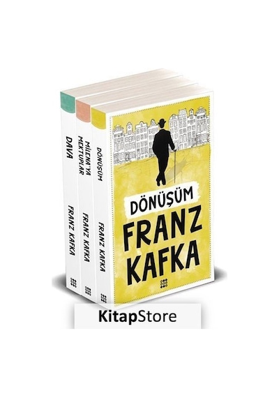 Franz Kafka Seti-3 Kitap Takım - Franz Kafka - Dokuz Yayınları