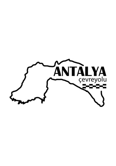 Antalya Çevreyolu Sticker 12 9 Cm
