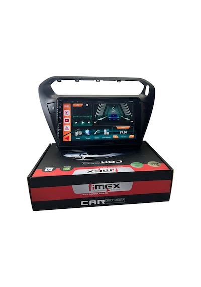 Pejo 301 -citroen C-elyse Siyah Fimex 4-64 Fanlı Dspli Pro Oem Multimedia 9"
