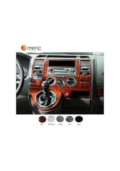 Meriç® Vw Transporter T5 Ön Torpido Kaplama 29 Parça 2003-2009 (530157705)