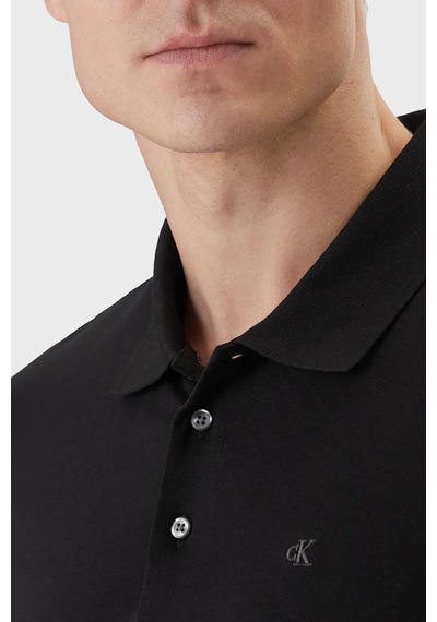 Calvin Klein Erkek Polo Lv04lf200g Ub1 Siyah