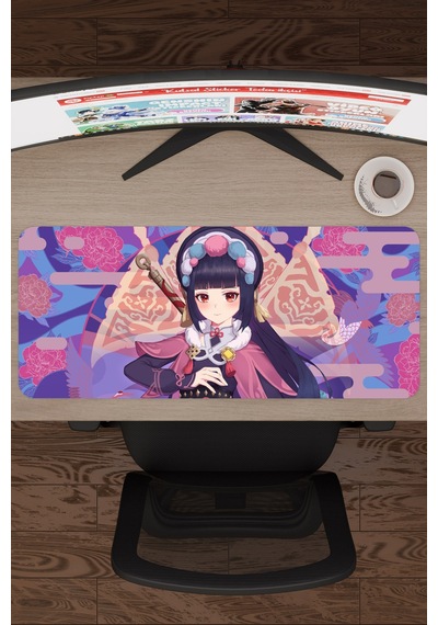 Yun Jin Genshin Impact Anime Oyuncu V1 - 70x30 Xl Gaming Mouse Pad Fare Altlığı