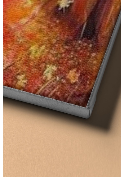 Webstyle Sayılarla Boyama Seti Kasnaklı Sonbaharın Rengi 50 X 65 Cm