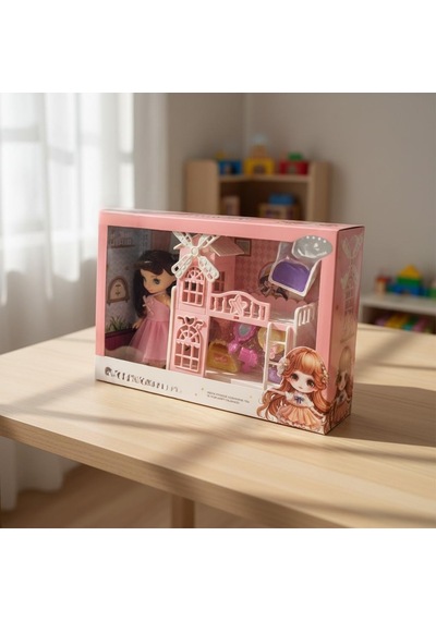 Dmn671-2e Kut.yatak Odalı 15cm.prç Bebekli Set Diğer