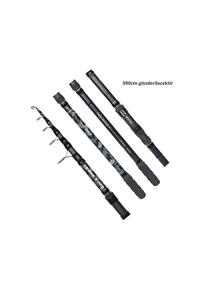 Kudos Power Carp 390cm 5 Lbs 100-300gr Teleskopik Sazan Olta Kamışı