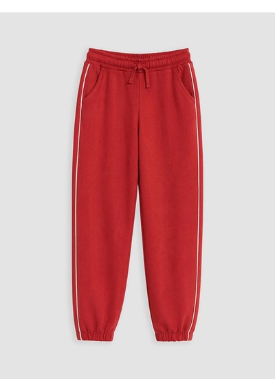 LC Waikiki Lcw Kids Kırmızı Baskılı Erkek Çocuk Eşofman Takım Red