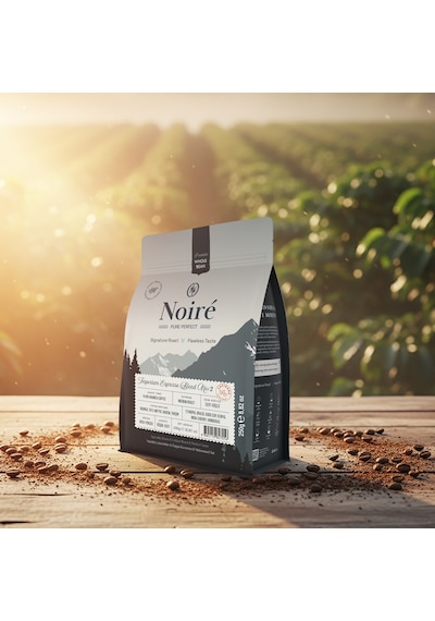 Noire Imperium Espresso Blend 2 250g %100 Arabica Blend Çekirdek