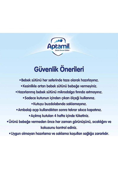 Aptamil 4 Numara 800 G 3'lü Avantaj Paketi