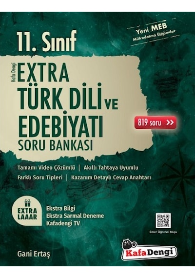 11.Sınıf Extra Türk Dili ve Edebiyatı Soru Bankası -  Kafa Dengi