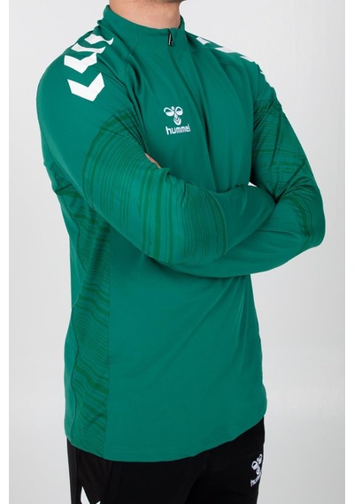 Hummel Line Antrenman Eşofman Üstü Yeşil