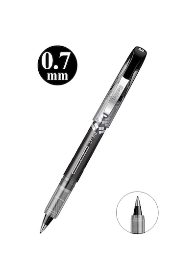 Pilot Kalem Lp-68 1 Adet Scrikss Liquid Pen Pilot Kalem 0.7mm Uçlu Pilot Kalem Hızlı Kuruyan Mürekkepli Pilot Siyah