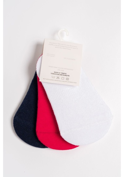 U.S. Polo Assn. U.s. Polo Assn Bebek Erkek Bebek Beyazlacivertkırmızı Bebek Corap Beyaz/lacivert/kırmızı U.S. Polo Assn. U.s. Polo Assn Bebek Erkek Bebek Beyazlacivertkırmızı Bebek Corap Beyaz/lacivert/kırmızı