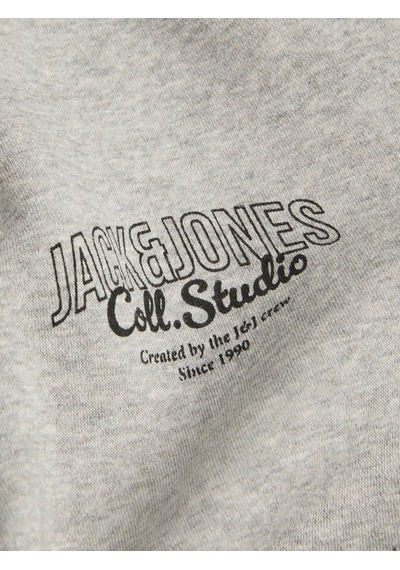 Jack & Jones Jjmakoto Gri Erkek Sweatshirt 12278607 Gri