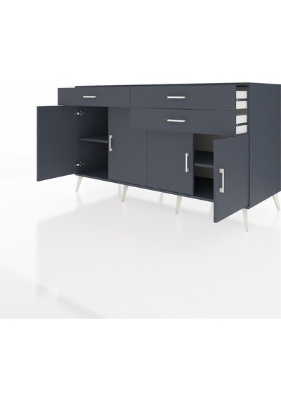 Kronos Konsol 2 Raflı 3 Çekmeceli 4 Kapaklı 176x59x99 Antrasit-an Antrasit-antrasit Kronos Konsol 2 Raflı 3 Çekmeceli 4 Kapaklı 176x59x99 Antrasit-an Antrasit-antrasit
