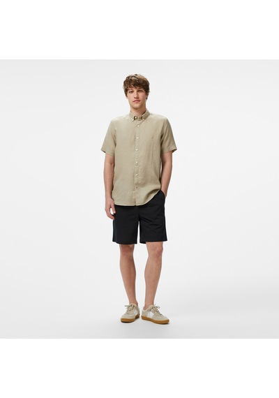 Nautica Erkek Bej Classic Fit Gömlek Düz W55100t Bej