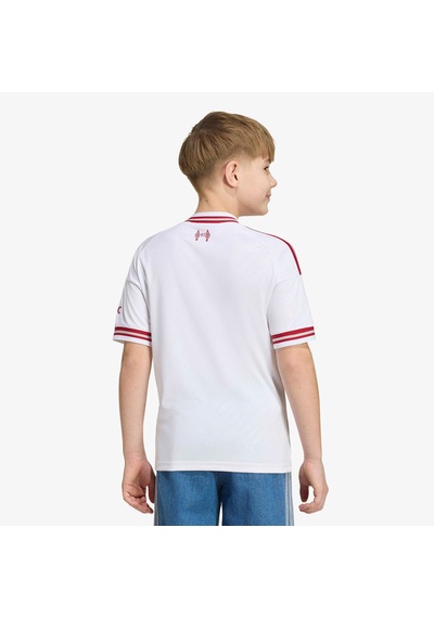 Adidas Liverpool Fc 26/27 Çocuk Beyaz Deplasman Forması Kb8302