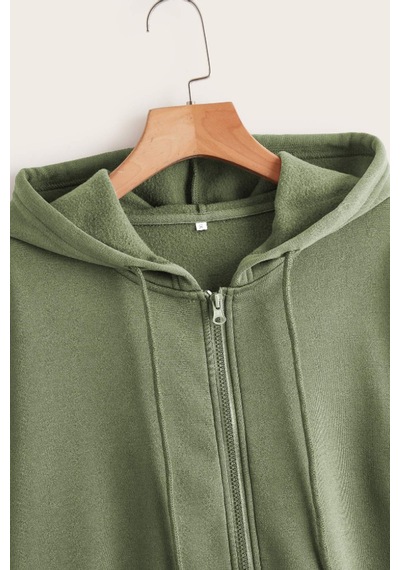 Cool Tarz Unisex Relax Fit Rahat Kesim Pamuklu İçi Polarlı Çift Cepli Fermuarlı Haki Kapüşonlu Sweatshirt Haki Haki Cool Tarz Unisex Relax Fit Rahat Kesim Pamuklu İçi Polarlı Çift Cepli Fermuarlı Haki Kapüşonlu Sweatshirt Haki Haki