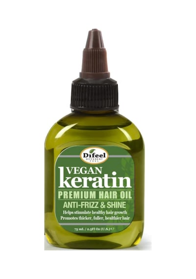 Difeel Vegan Keratin Kabarma Karşıtı Saç Bakım Yağı 75 ML