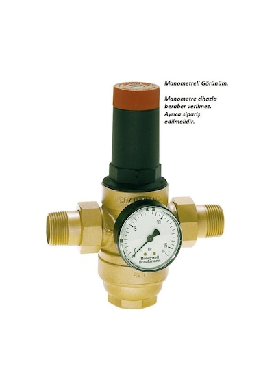 D06Fh-1/2B Honeywell Su Basınç Düşürücü - 1 5-12 Bar Ayarlanabil