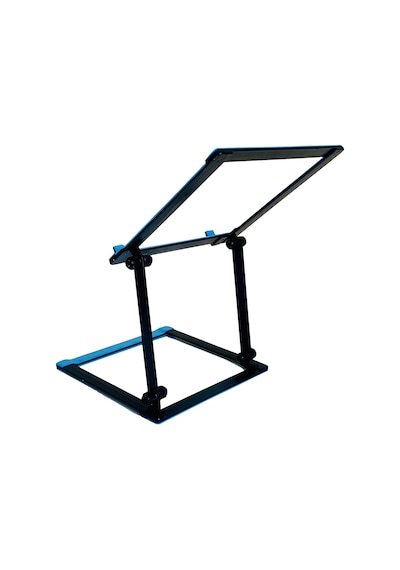 Metal Profesyonel Laptop Standı Mavi