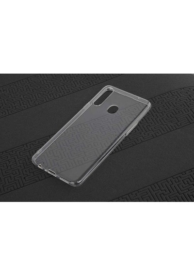 Samsung Galaxy Uyumlu A20s Kılıf Şeffaf Fit Silikon Rubber Arka Kapak