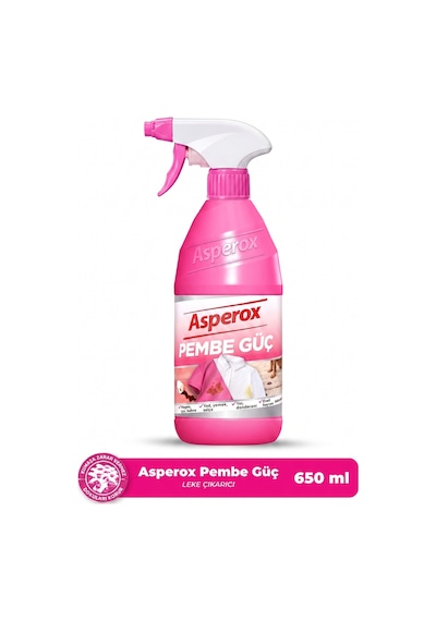650 Ml Pembe Güç Leke Çıkarıcı Sprey Konsantre Formül İle Etkili Temizlik