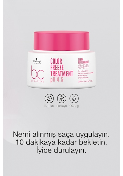 Schwarzkopf Bc Clean Renk Koruyucu Kür 200 ML